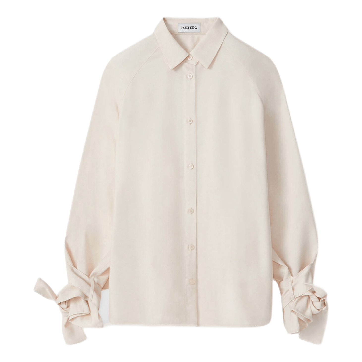 Trench Coat-style Shirt White