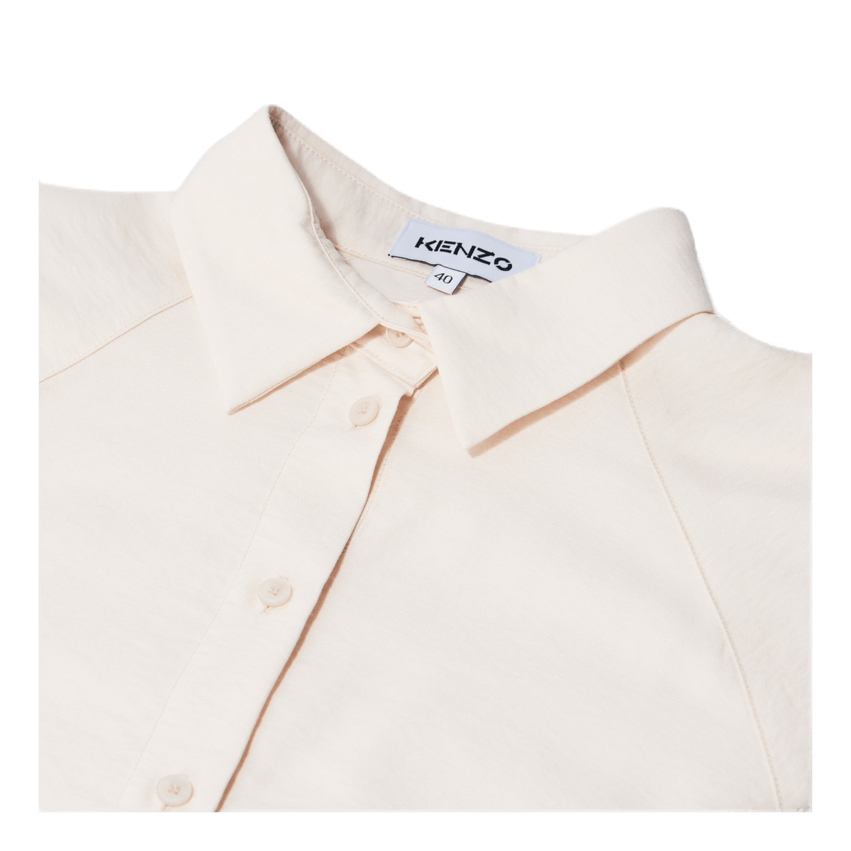 Trench Coat-style Shirt White