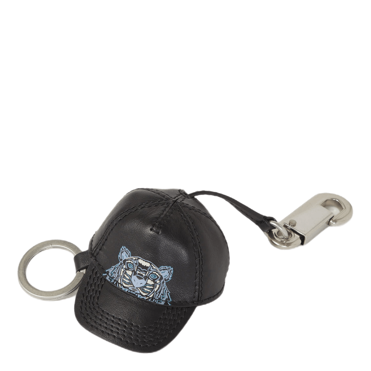 Cap Tiger Keyring Black