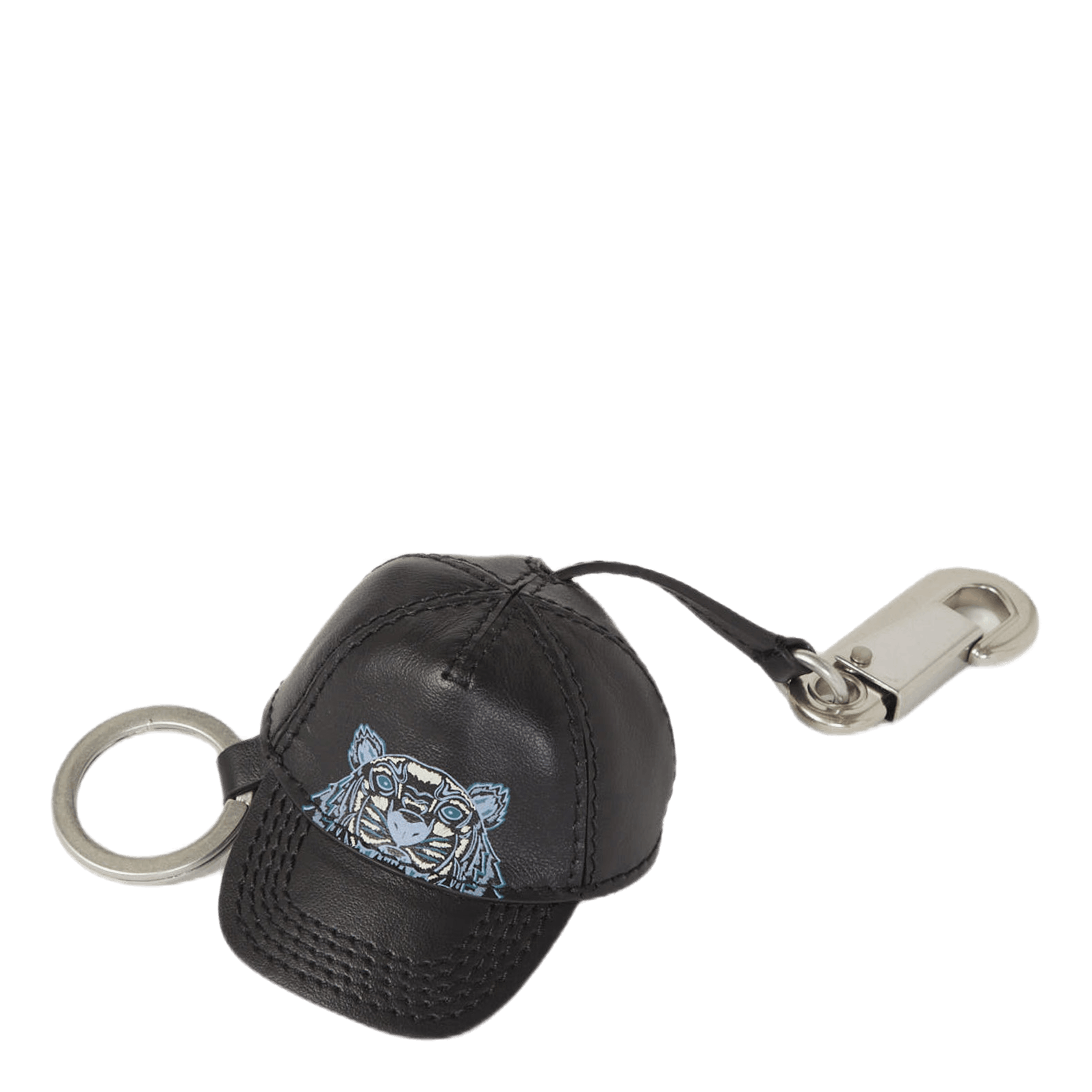 Cap Tiger Keyring Black