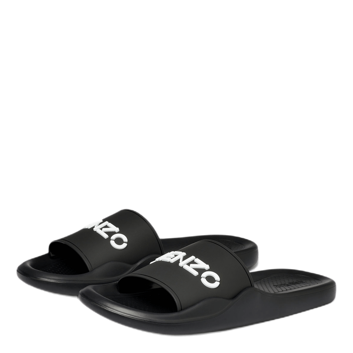 Mens Pool Kenzo Logo Flip Flop Black