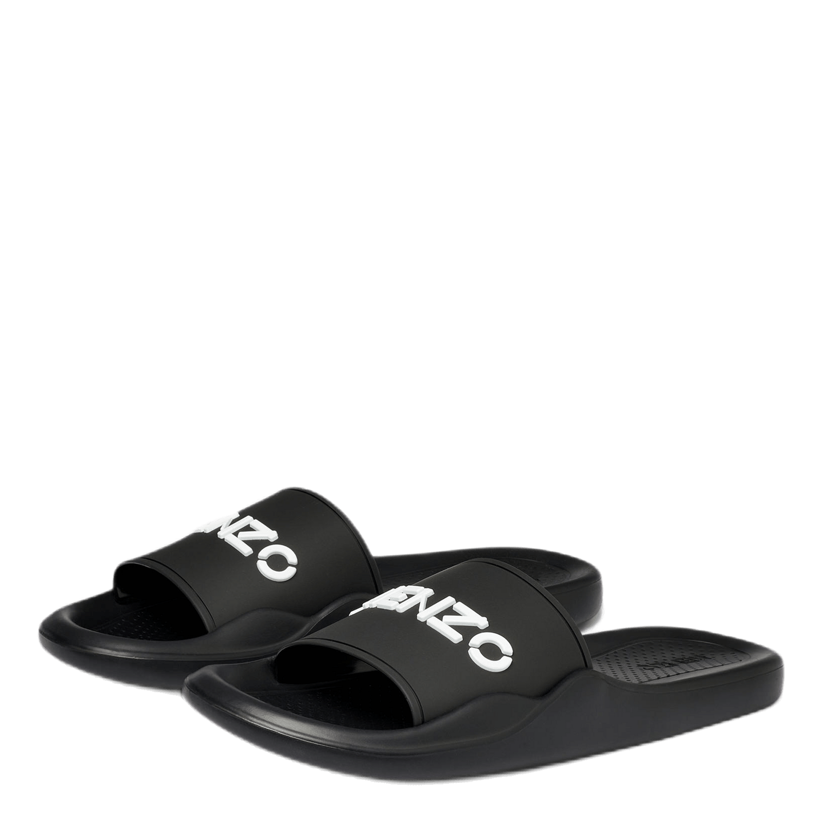 Mens Pool Kenzo Logo Flip Flop Black