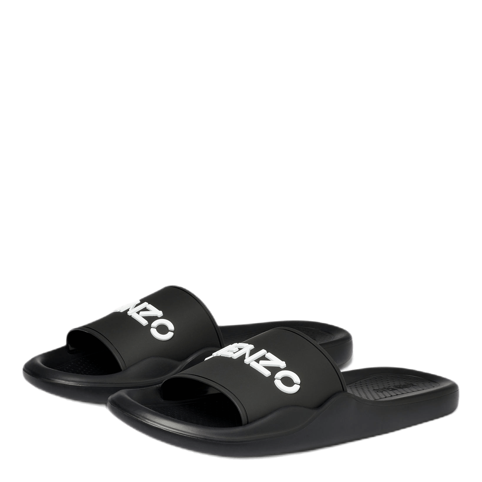 Mens Pool Kenzo Logo Flip Flop Black