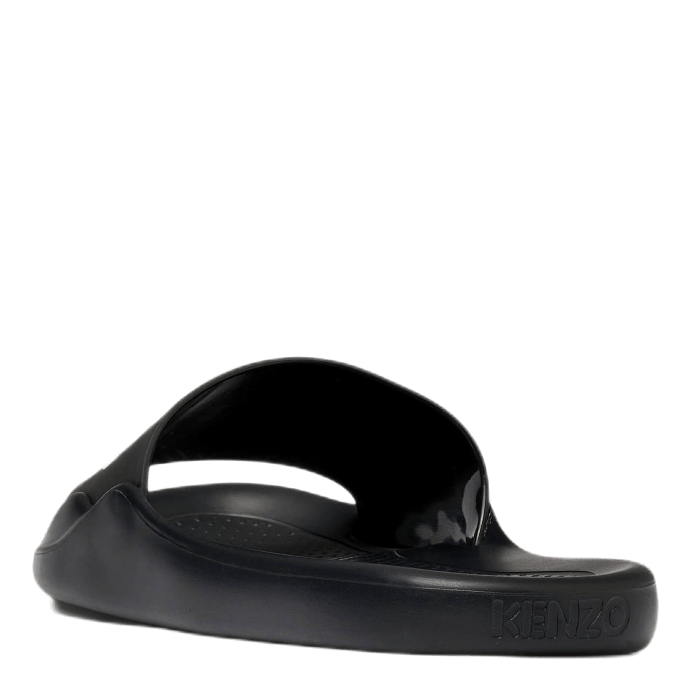 Mens Pool Kenzo Logo Flip Flop Black