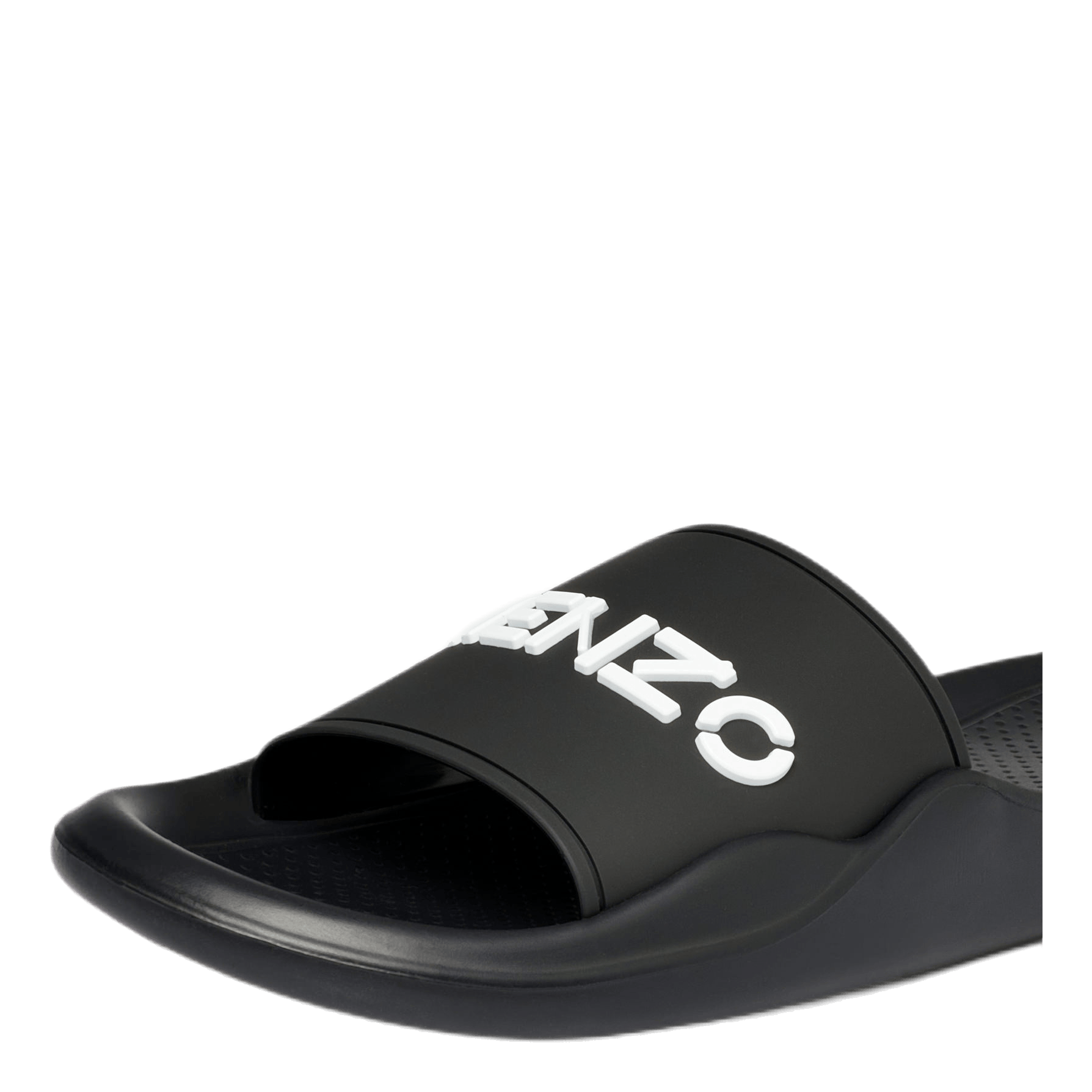 Mens Pool Kenzo Logo Flip Flop Black