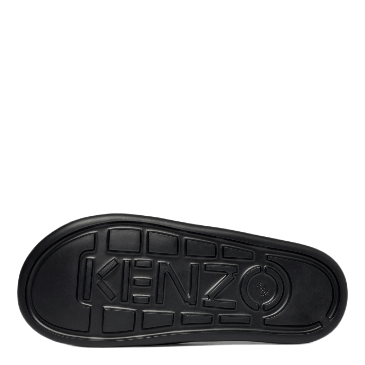 Mens Pool Kenzo Logo Flip Flop Black