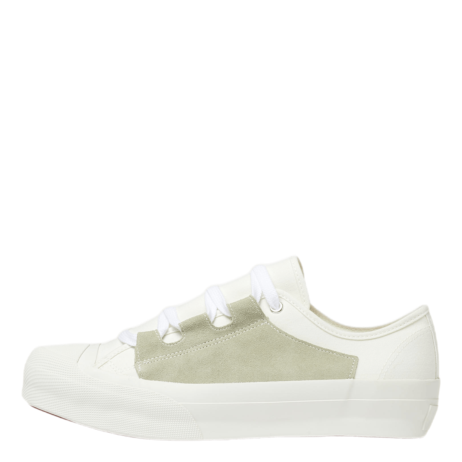 Asymmetric Ghilie Sneaker White