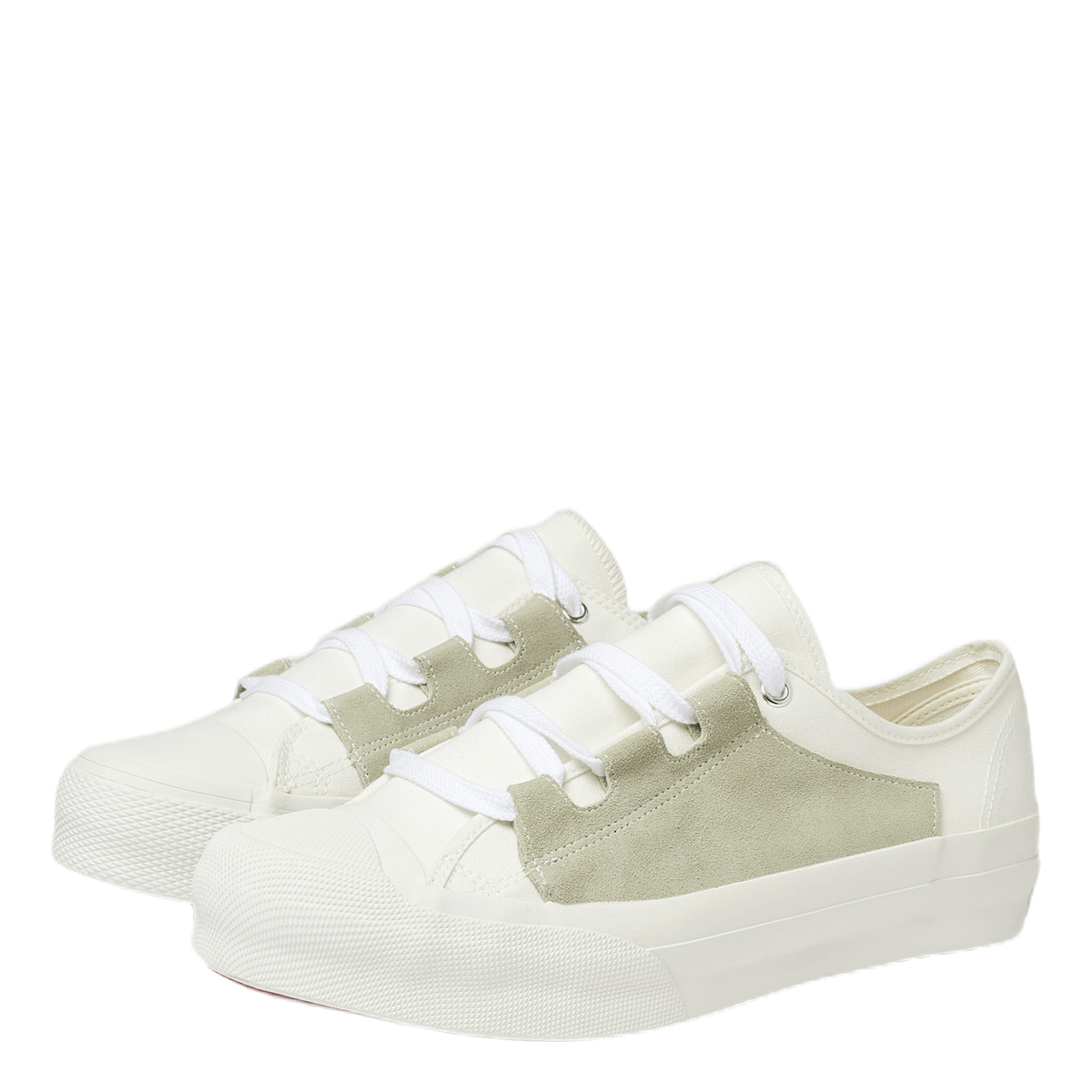 Asymmetric Ghilie Sneaker White