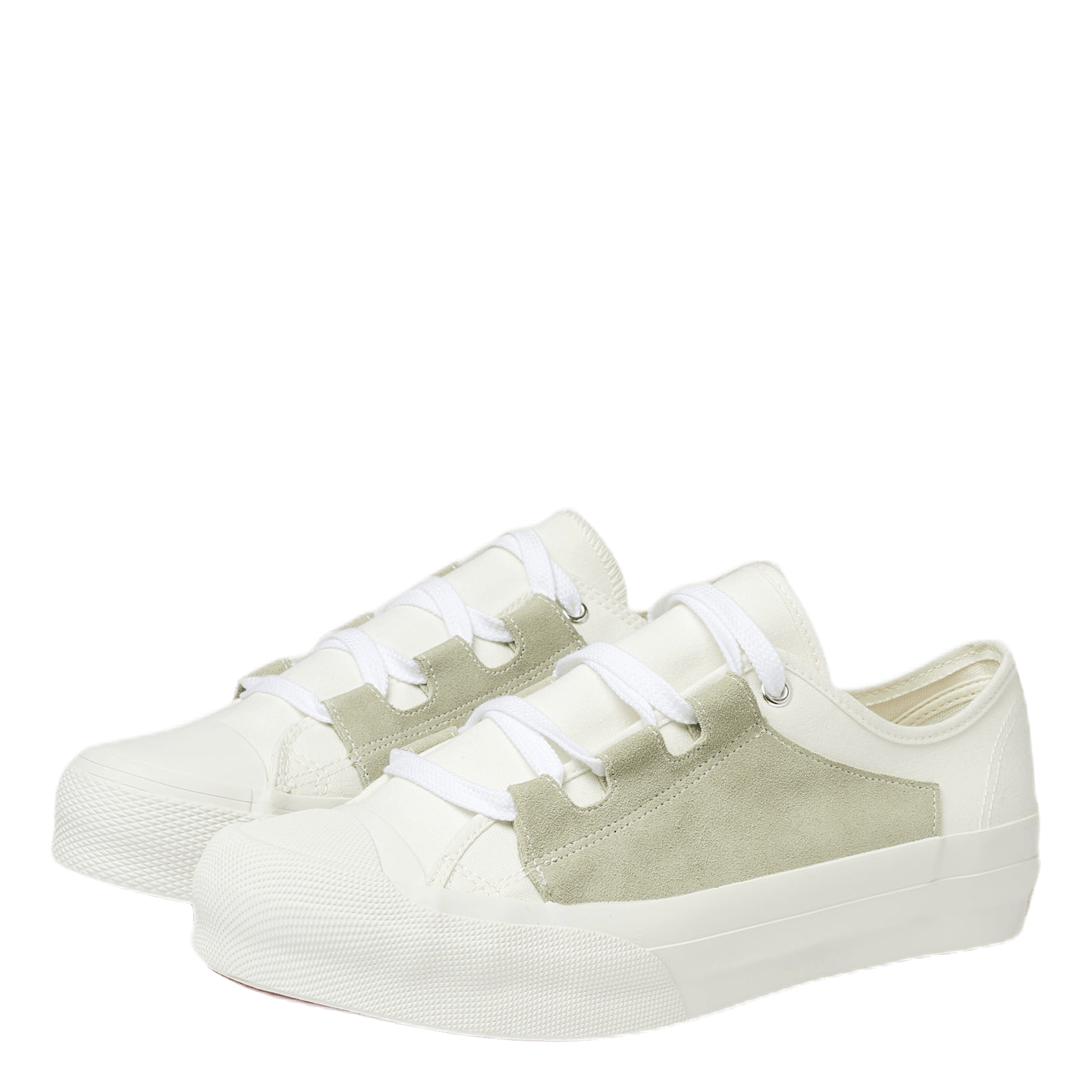 Asymmetric Ghilie Sneaker White