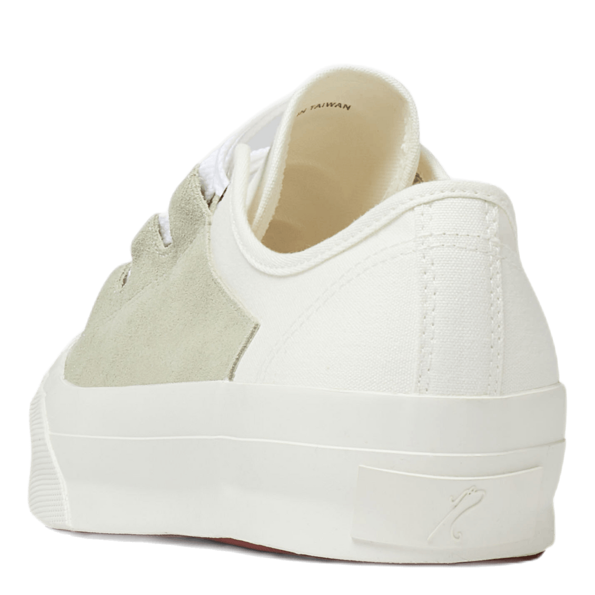 Asymmetric Ghilie Sneaker White