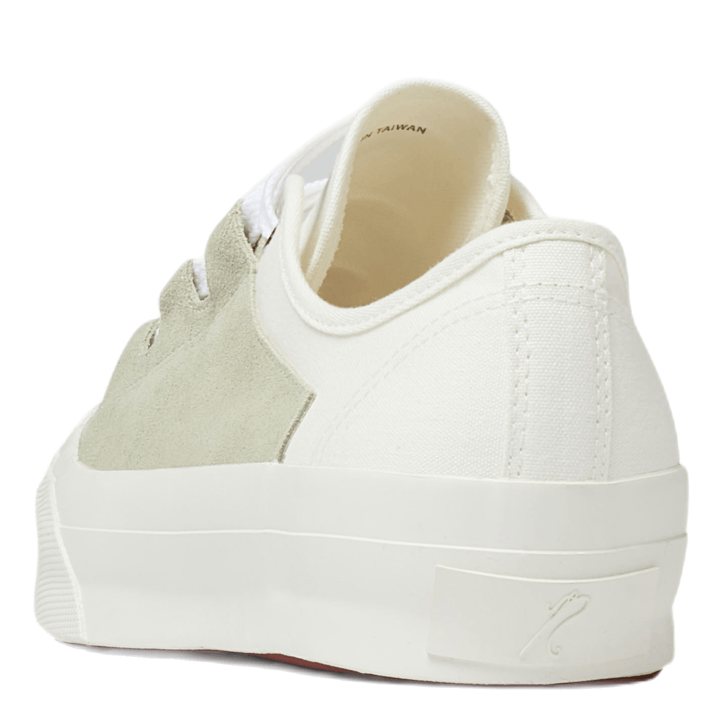 Asymmetric Ghilie Sneaker White