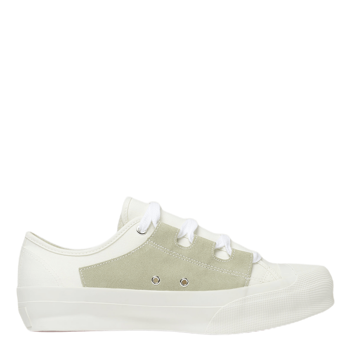 Asymmetric Ghilie Sneaker White