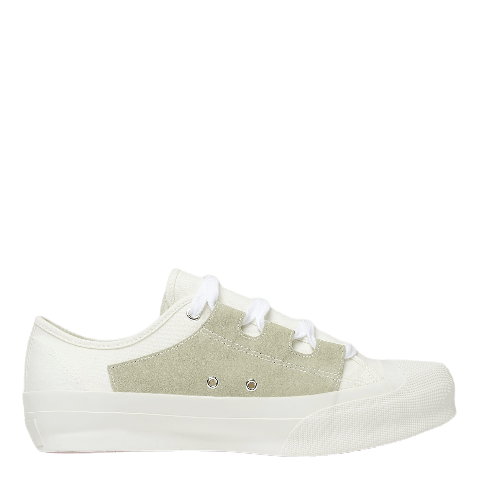 Asymmetric Ghilie Sneaker White