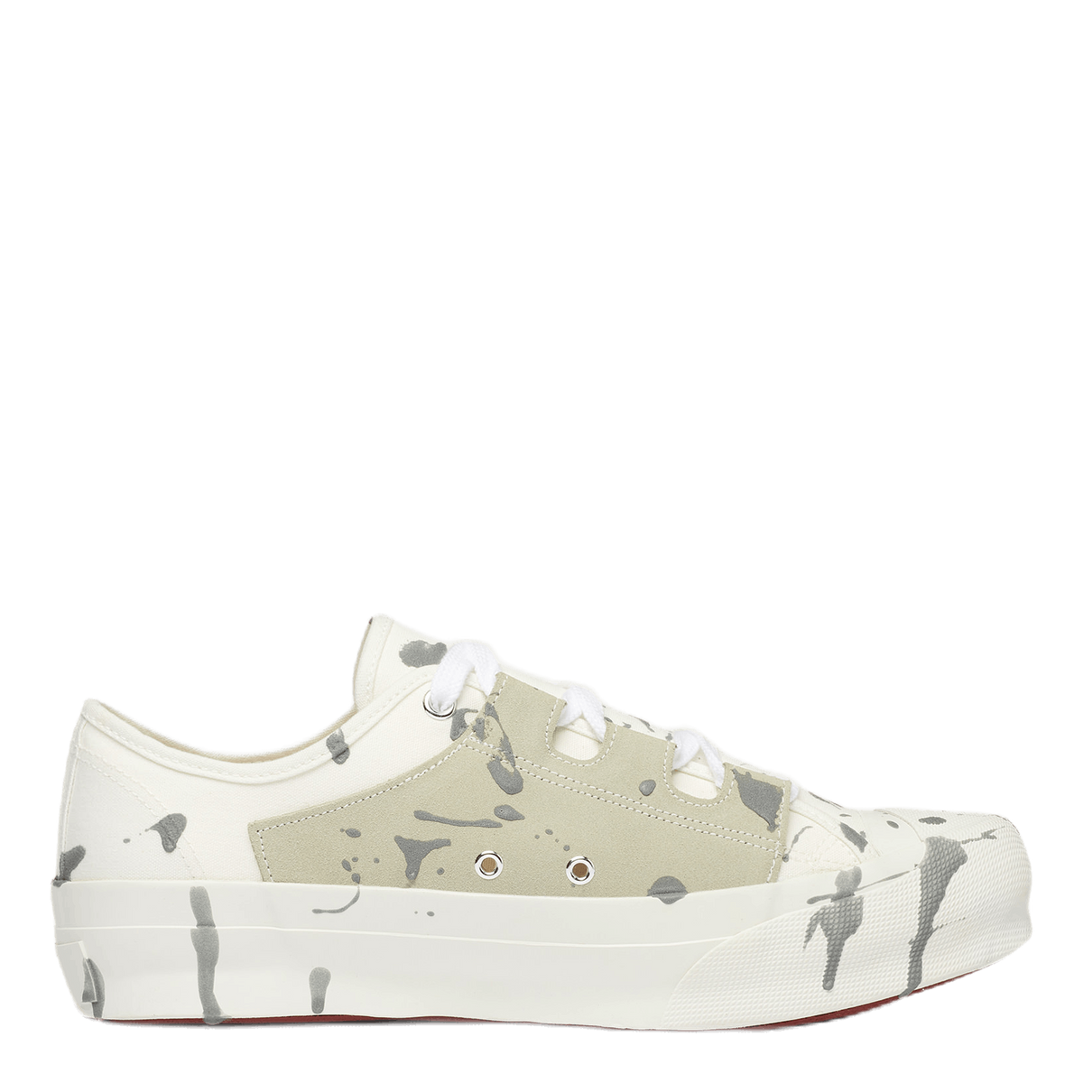 Asymmetric Ghilie Sneaker White