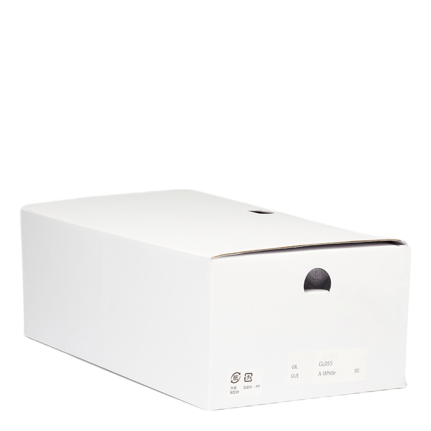 Asymmetric Ghilie Sneaker White