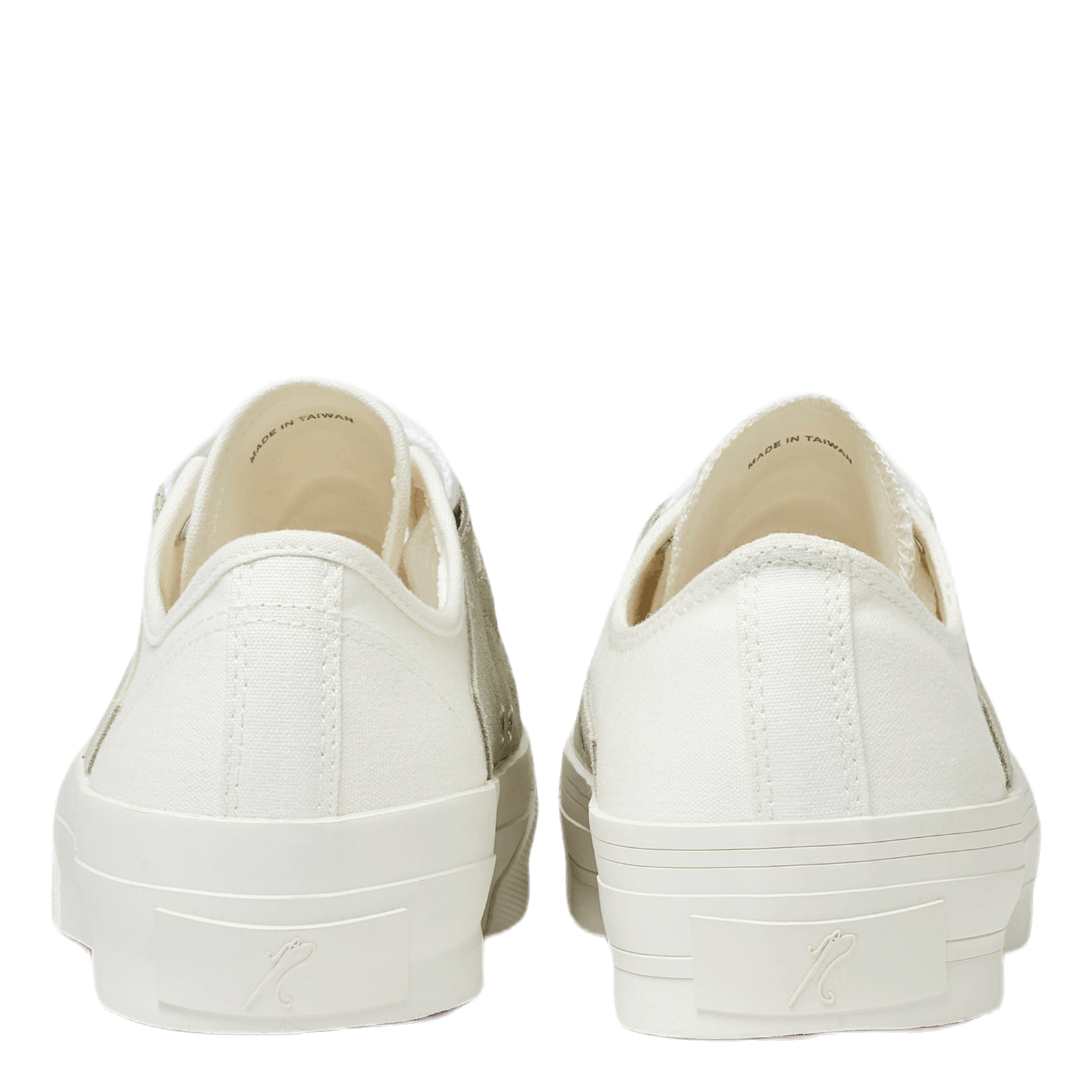 Asymmetric Ghillie Sneaker White