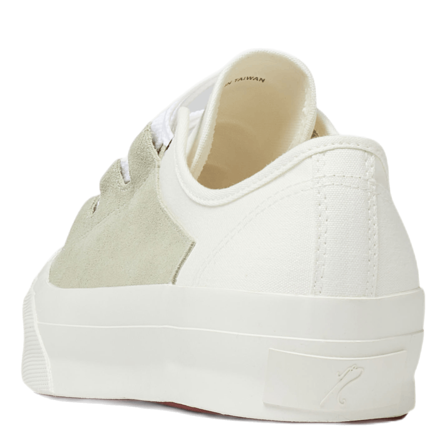 Asymmetric Ghillie Sneaker White