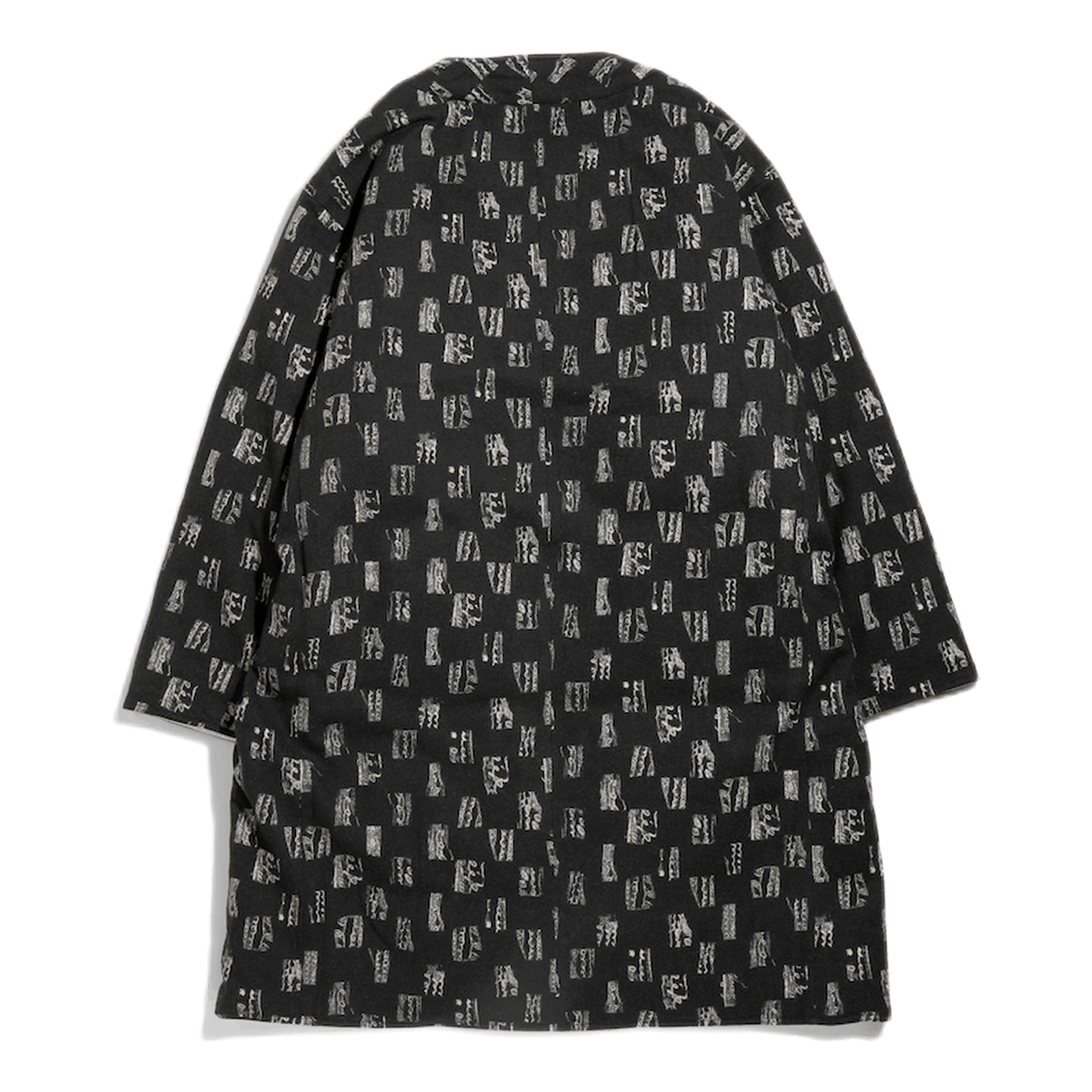 V.n. Down Coat W/n Melton / Pt Black