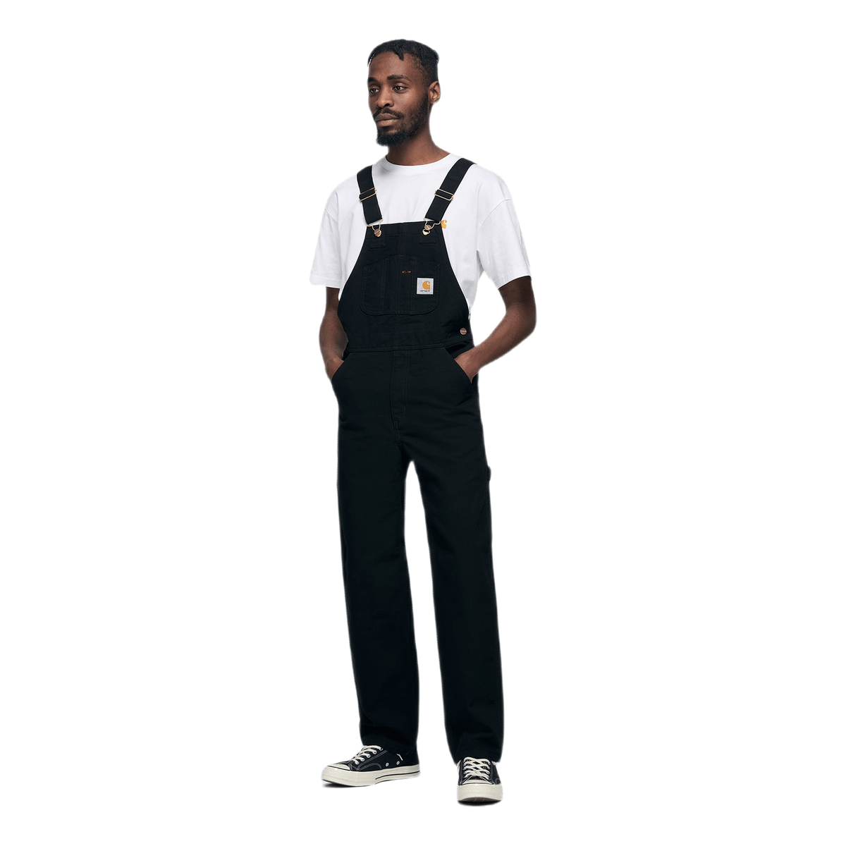 Wip Bib Overall Black