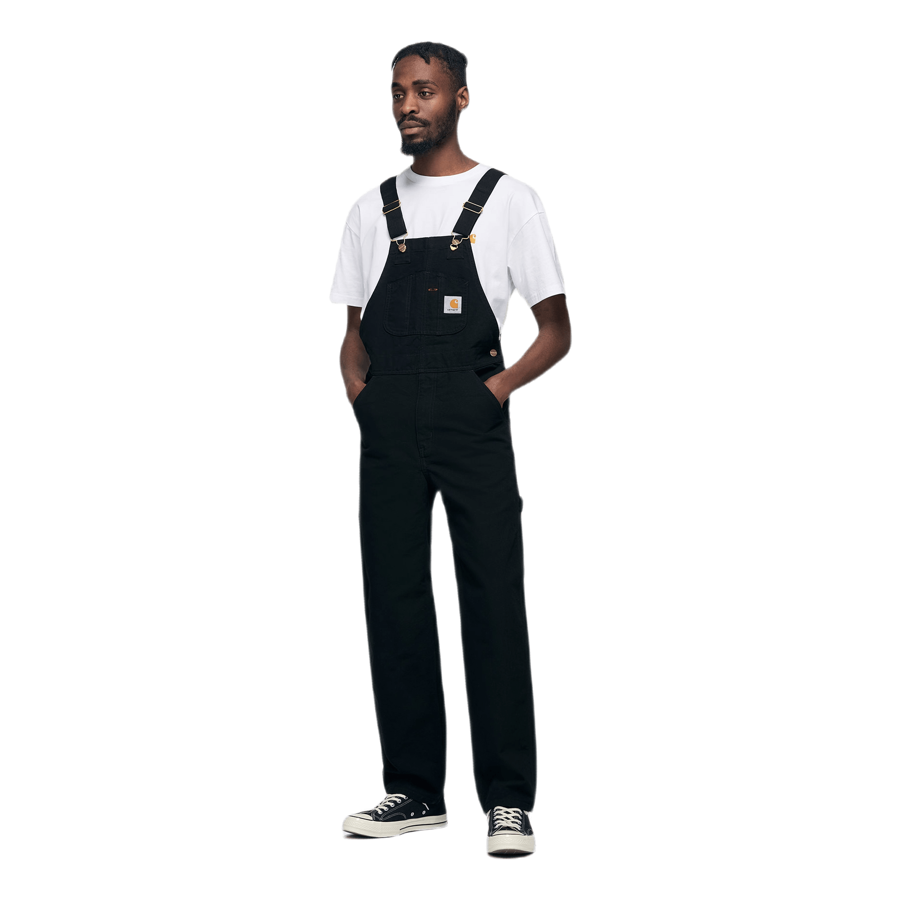 Wip Bib Overall Black