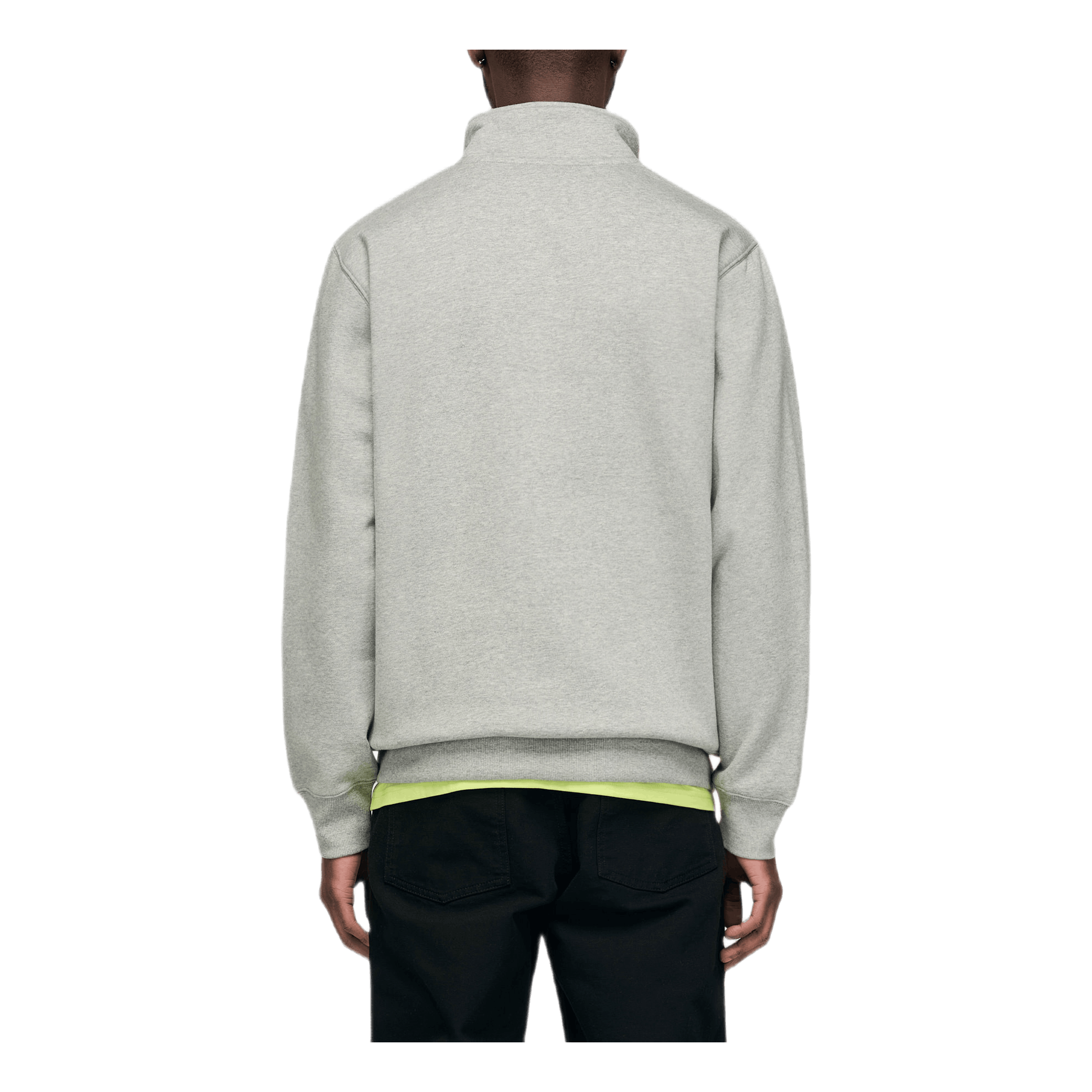 Chase Neck Zip Sweatshirt Gray