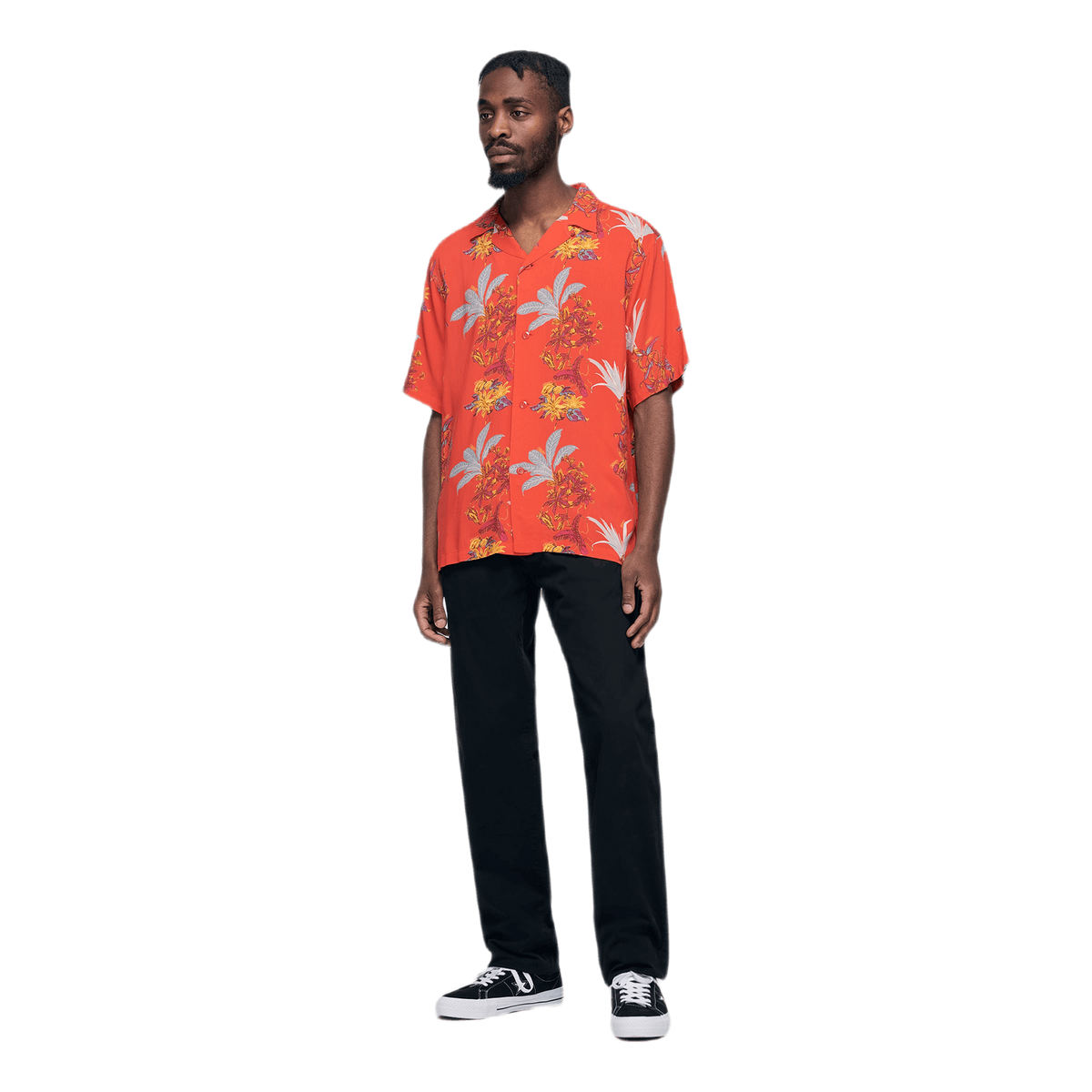 Hawaiin Floral Shirt Red