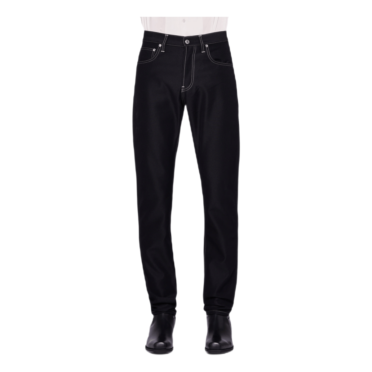 Masc Hi Straight Pants Black