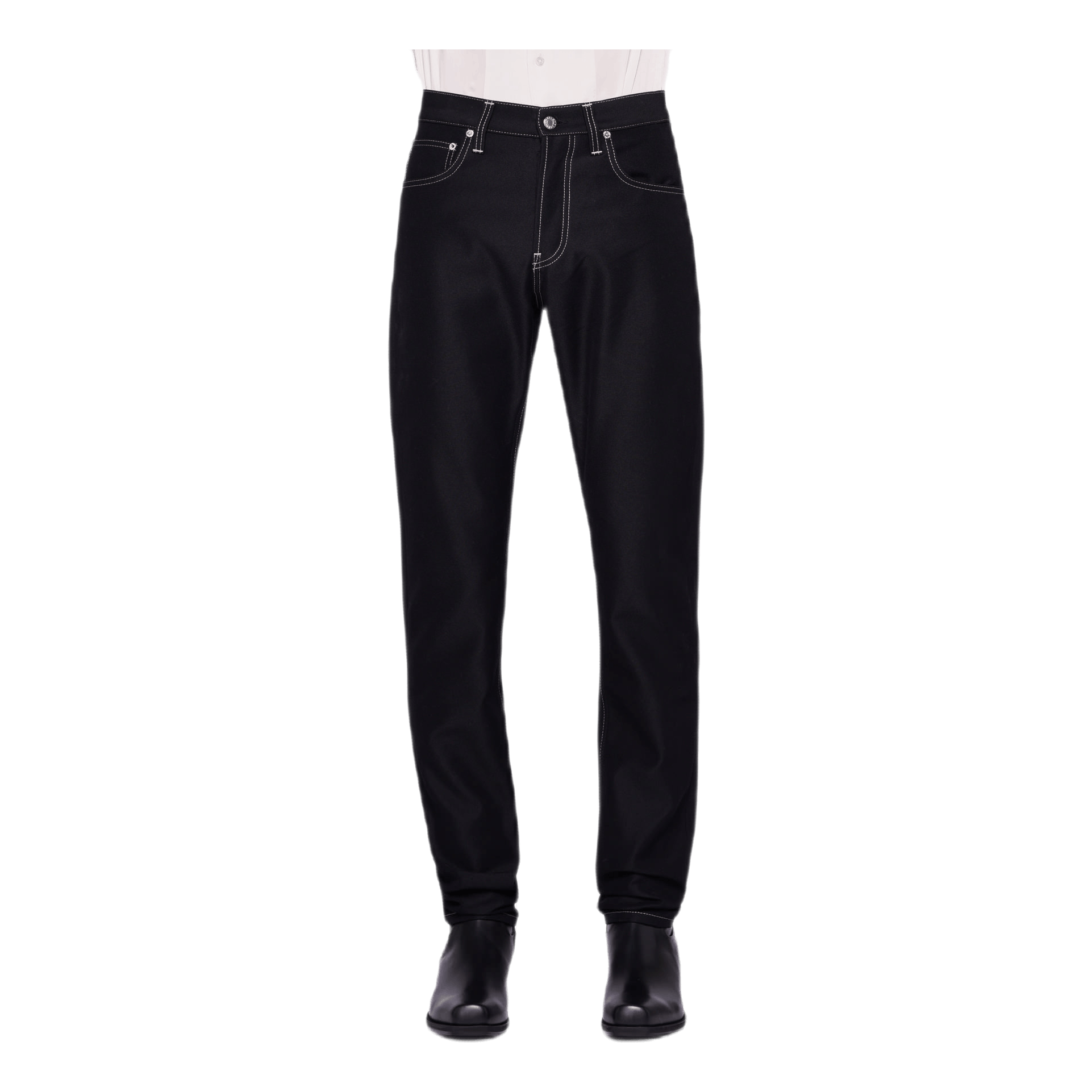 Masc Hi Straight Pants Black