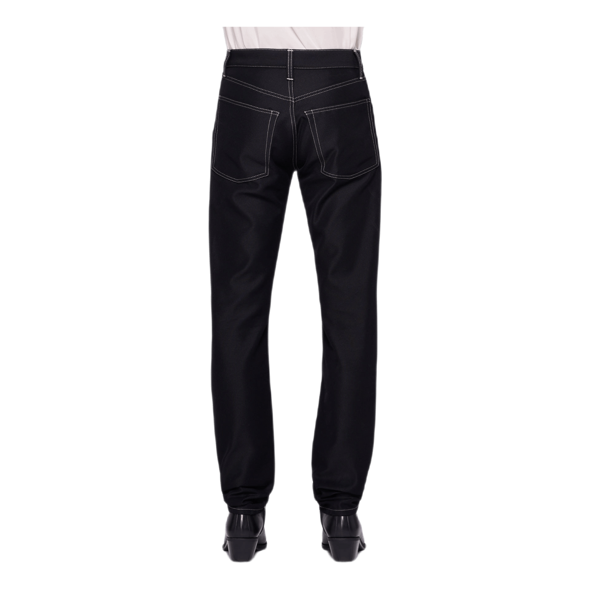 Masc Hi Straight Pants Black