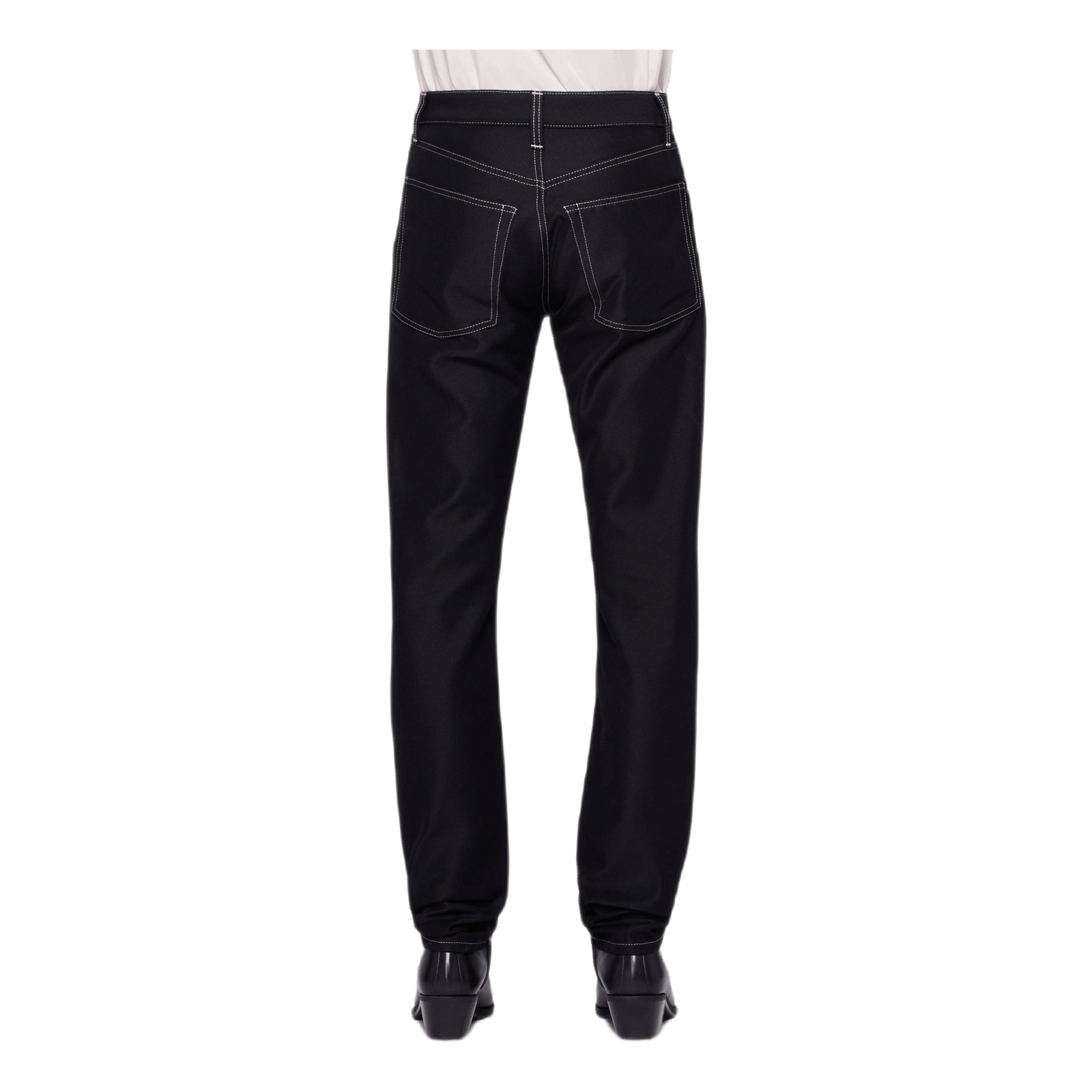 Masc Hi Straight Pants Black
