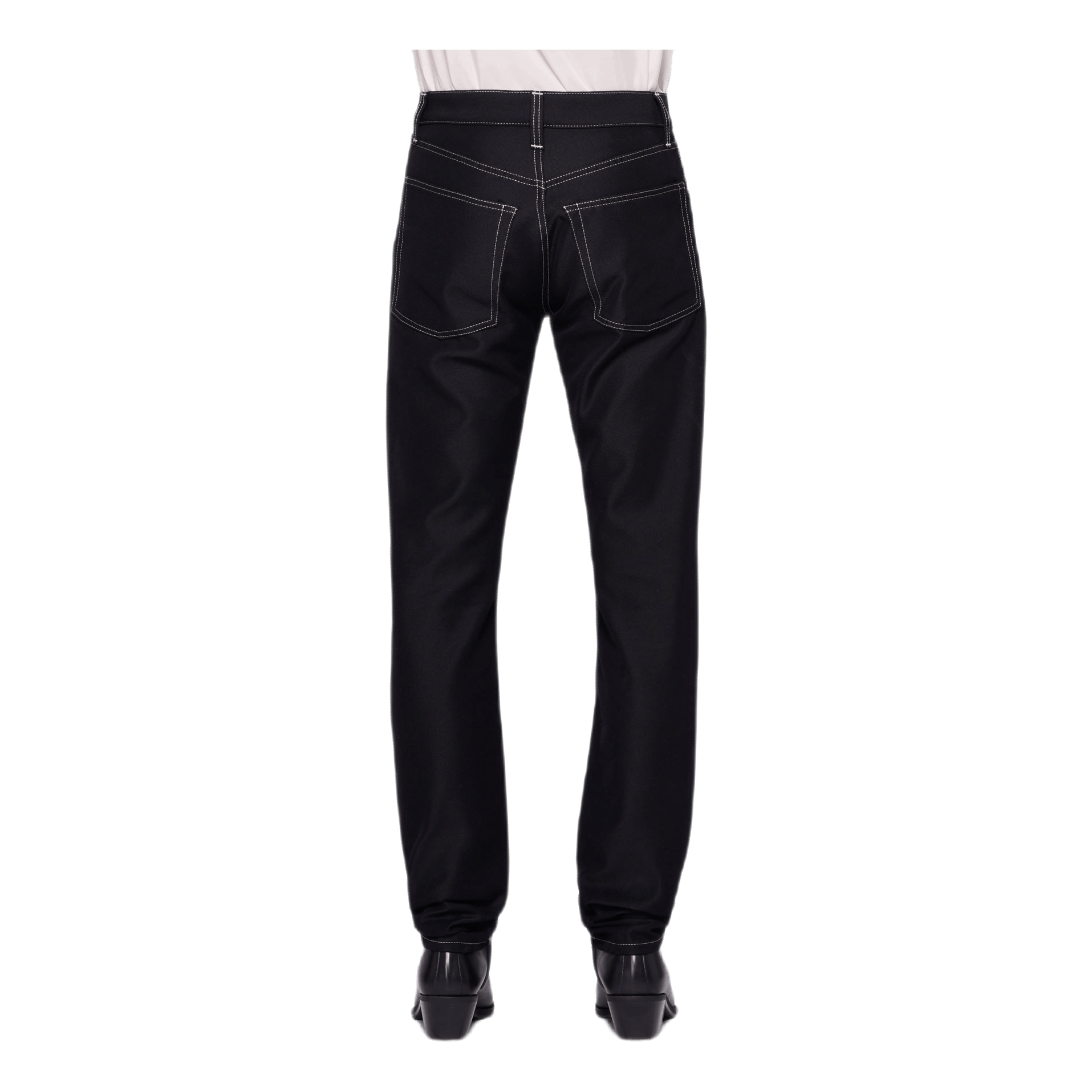 Masc Hi Straight Pants Black