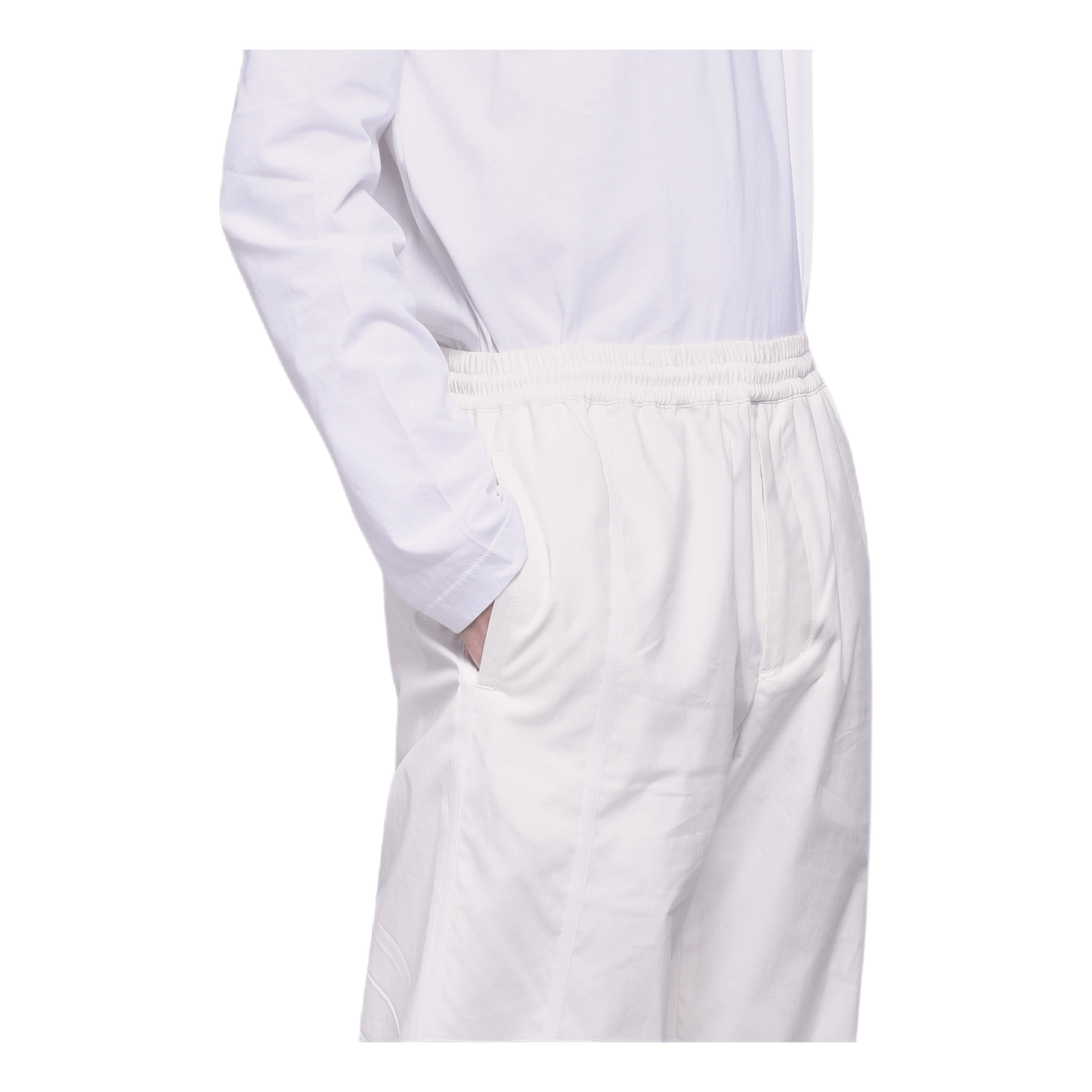 Sport Stripe Pant White