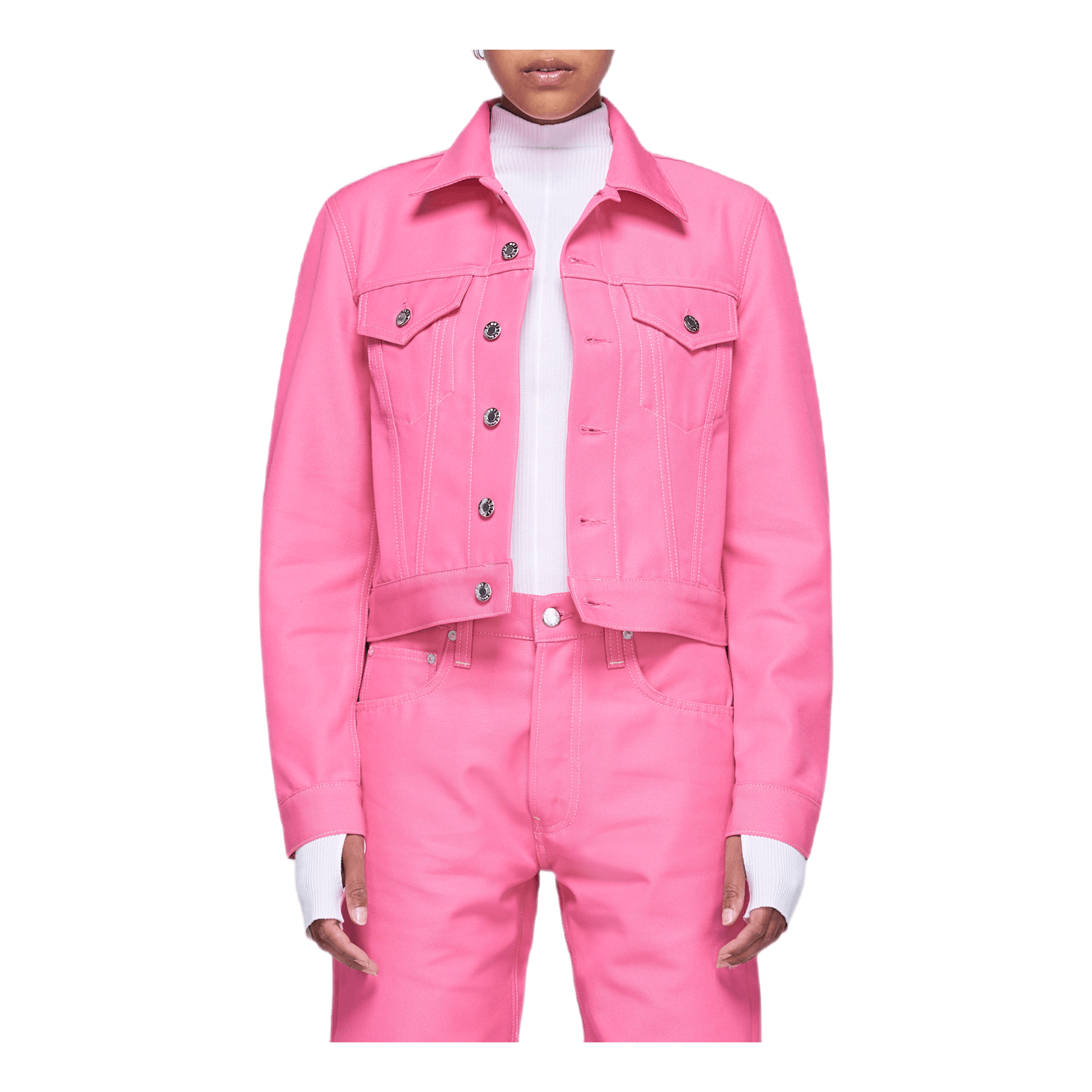 Masc Trucker Jacket Pink