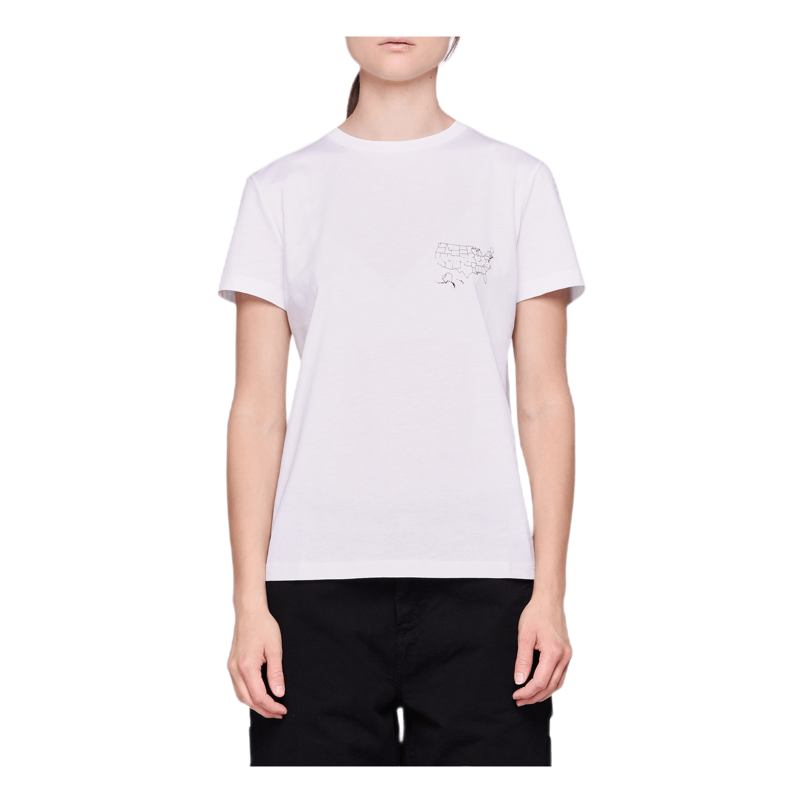 Helmut Laws Tee White