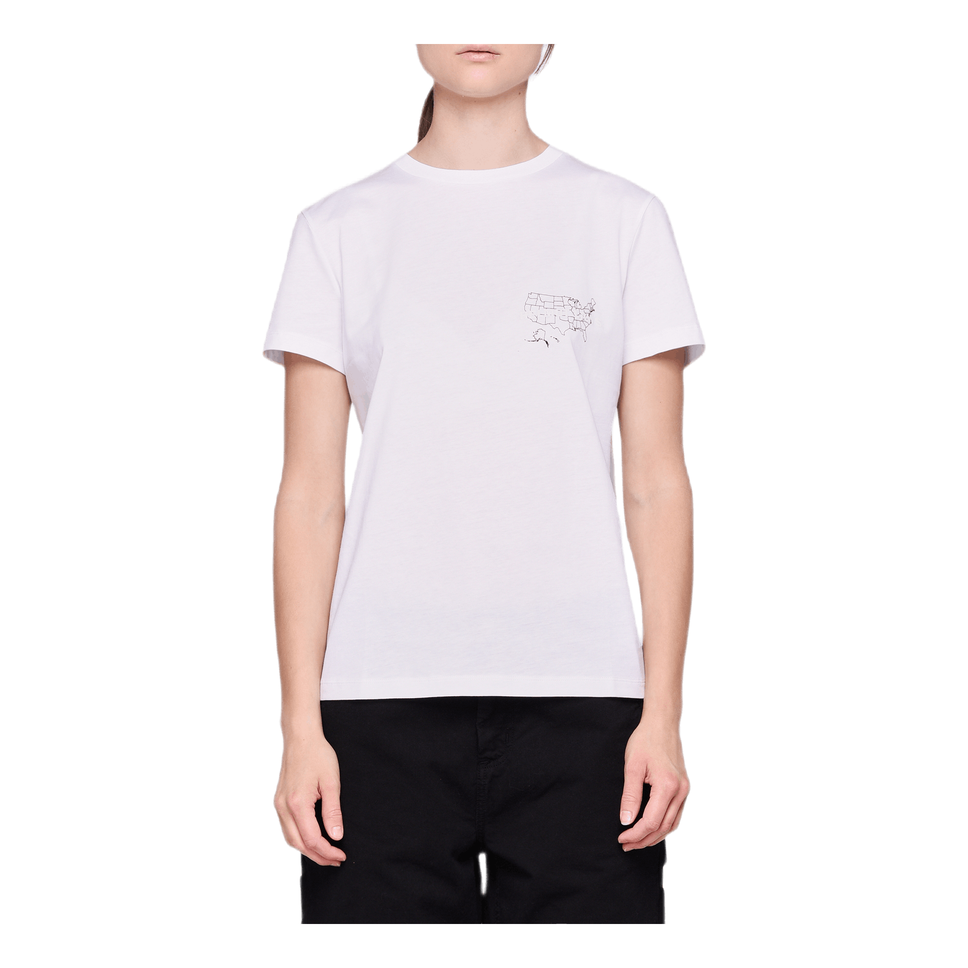 Helmut Laws Tee White