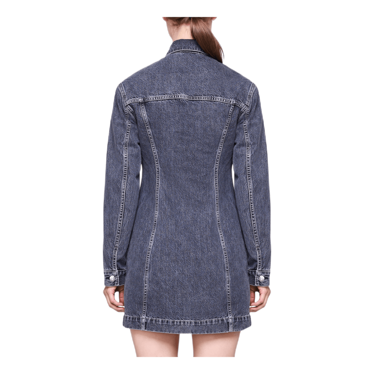 Trucker Dress Blue