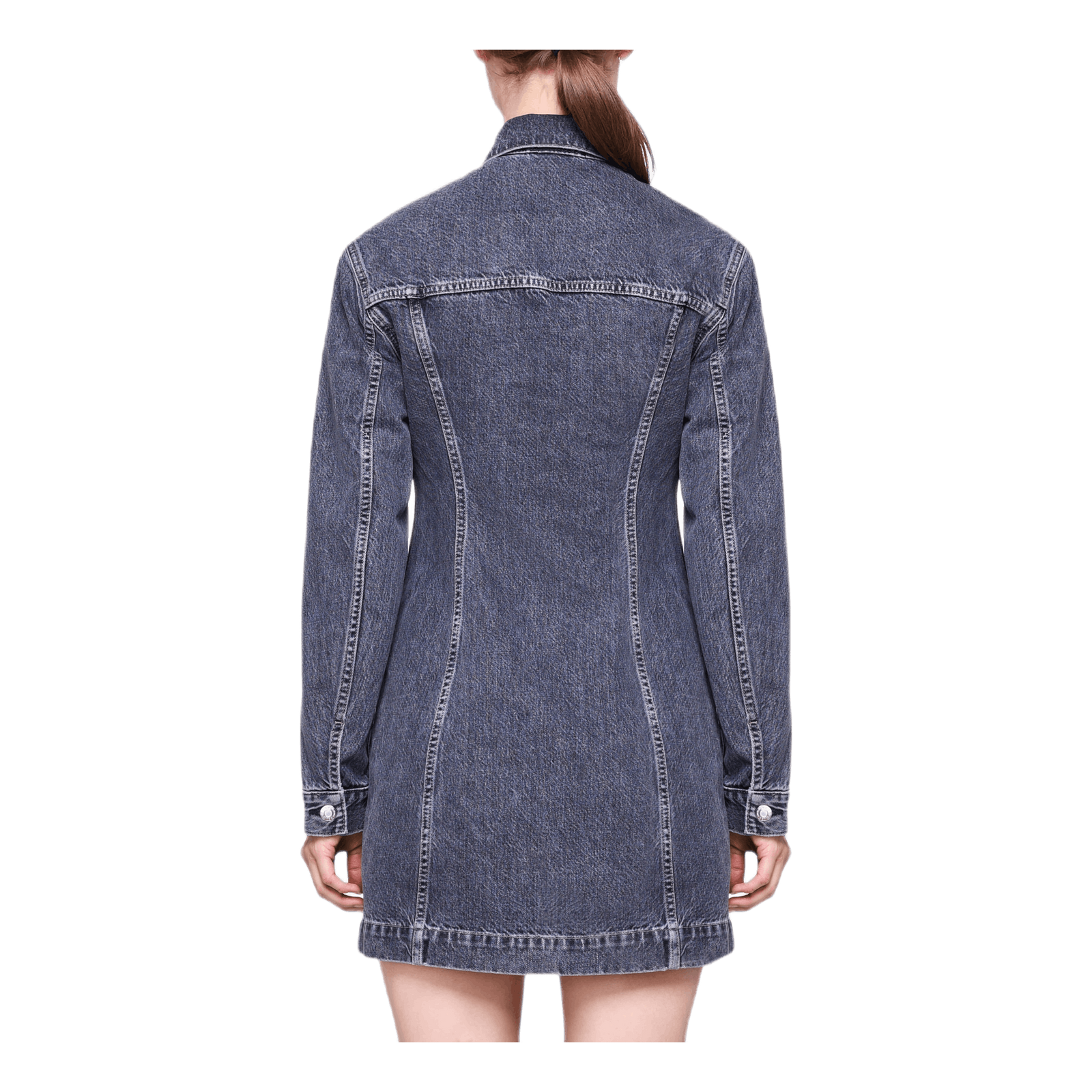 Trucker Dress Blue