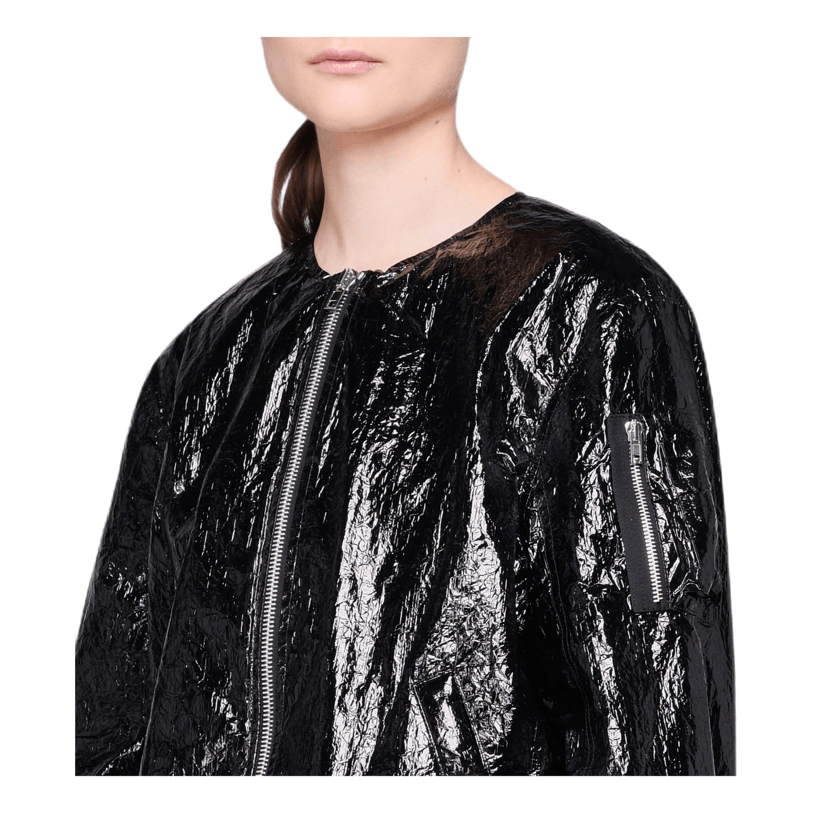 Nylar Bomber Jacket Black