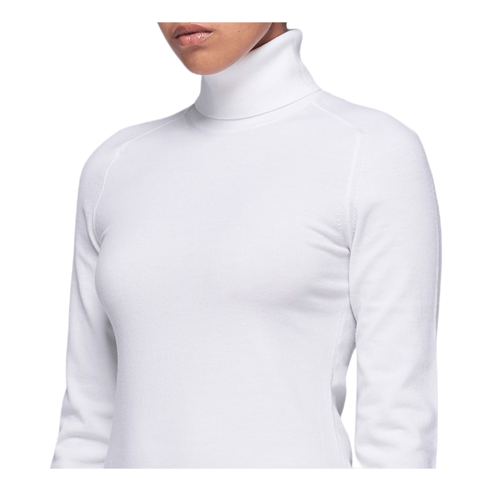 Compact Wool Dress White