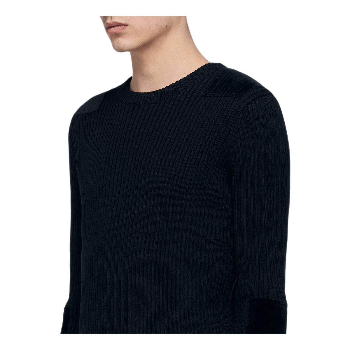 Patch Crewneck Black