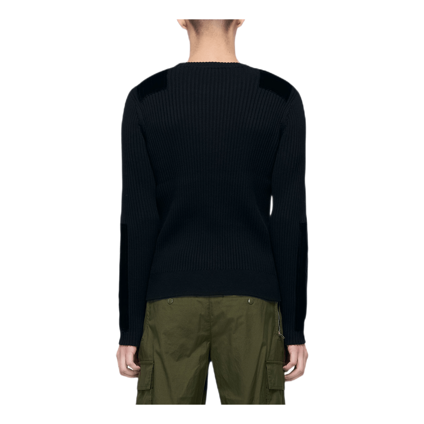 Patch Crewneck Black