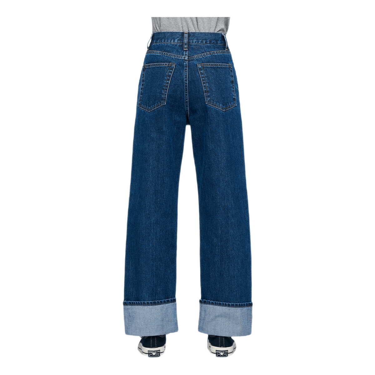 Fem Hi Straight Jeans Blue