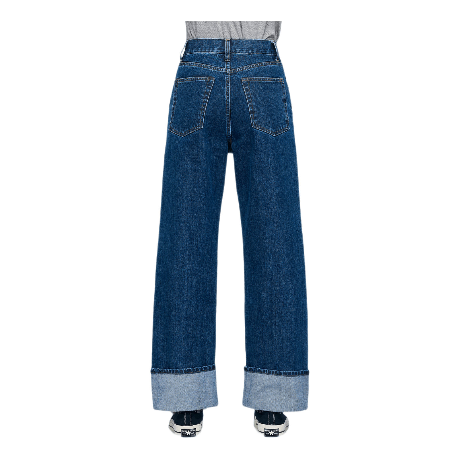 Fem Hi Straight Jeans Blue