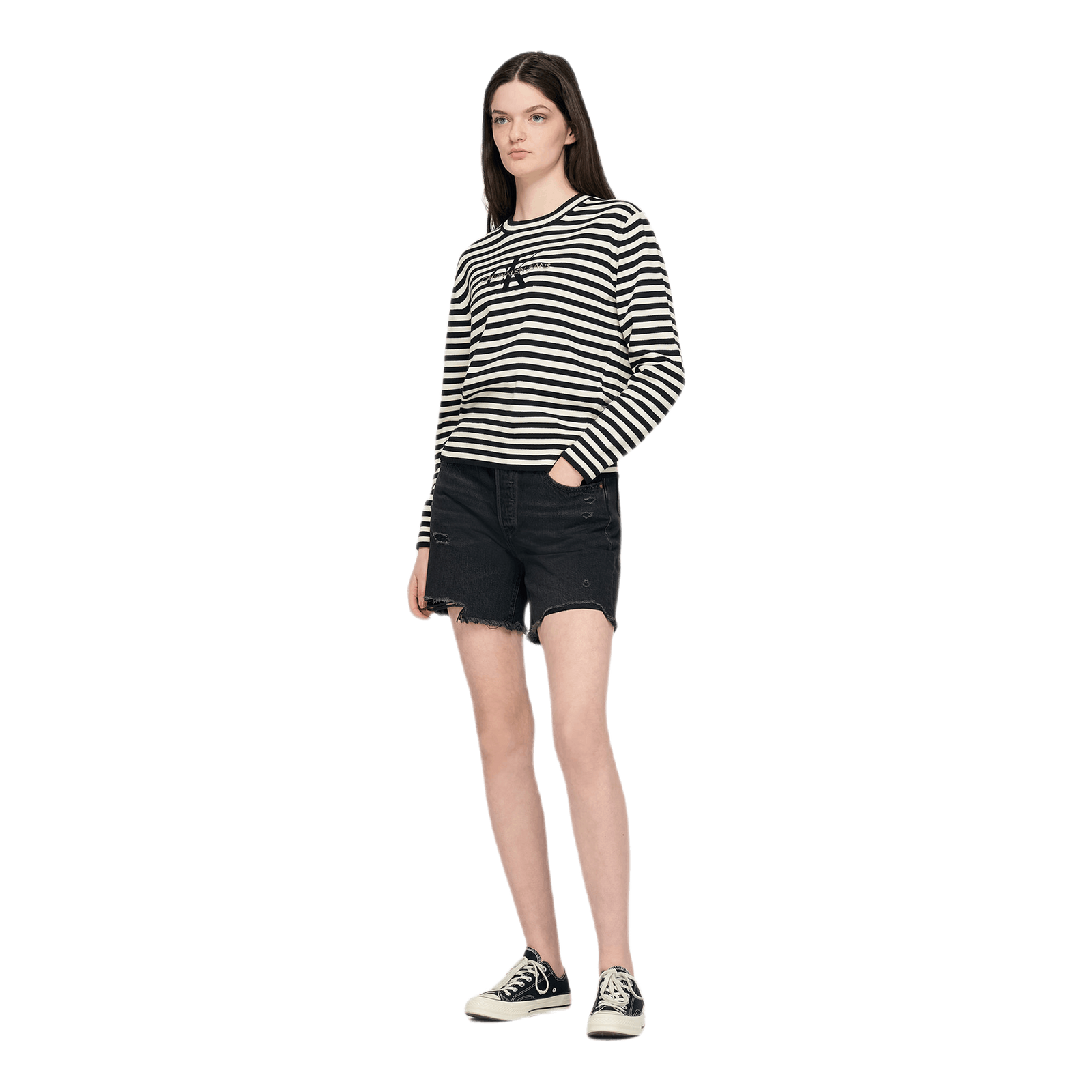 Monogram Embro Cn Black