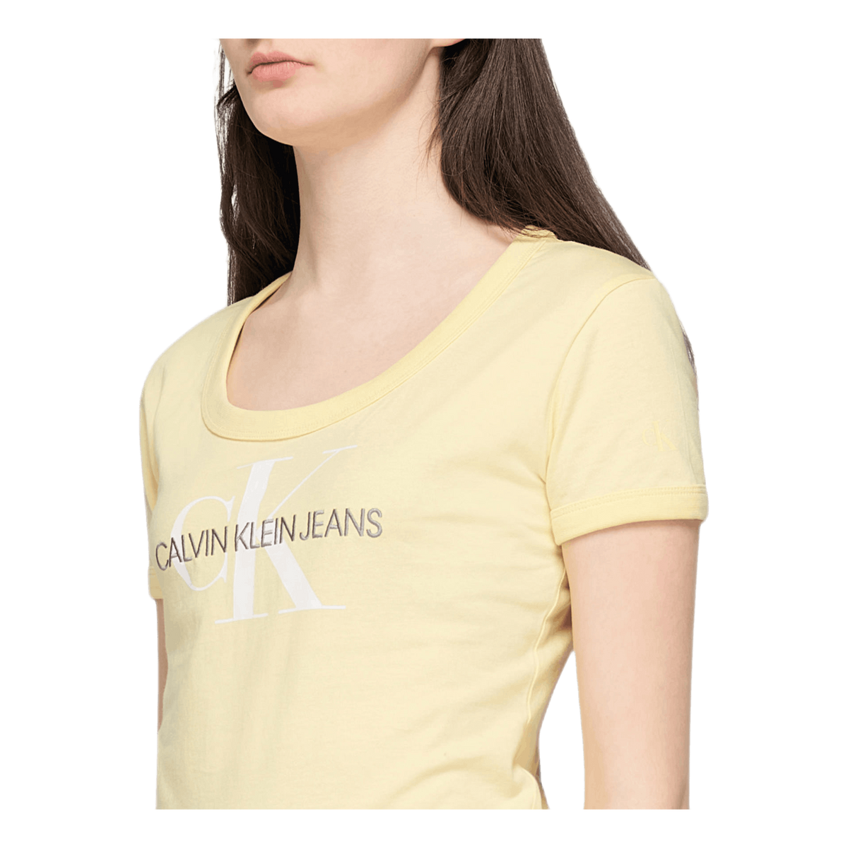 Vegetable Dye Monogram Baby Te Yellow