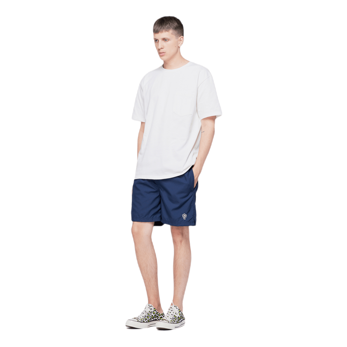 Palm Swim Shorts Blue