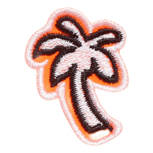 Palm Swim Shorts Orange