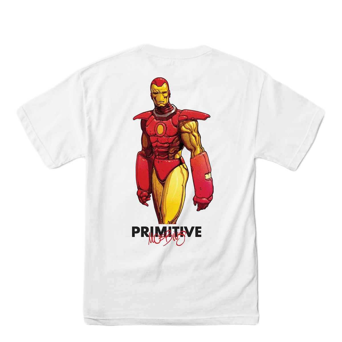 X Moebius X Marvel Iron Man Te White