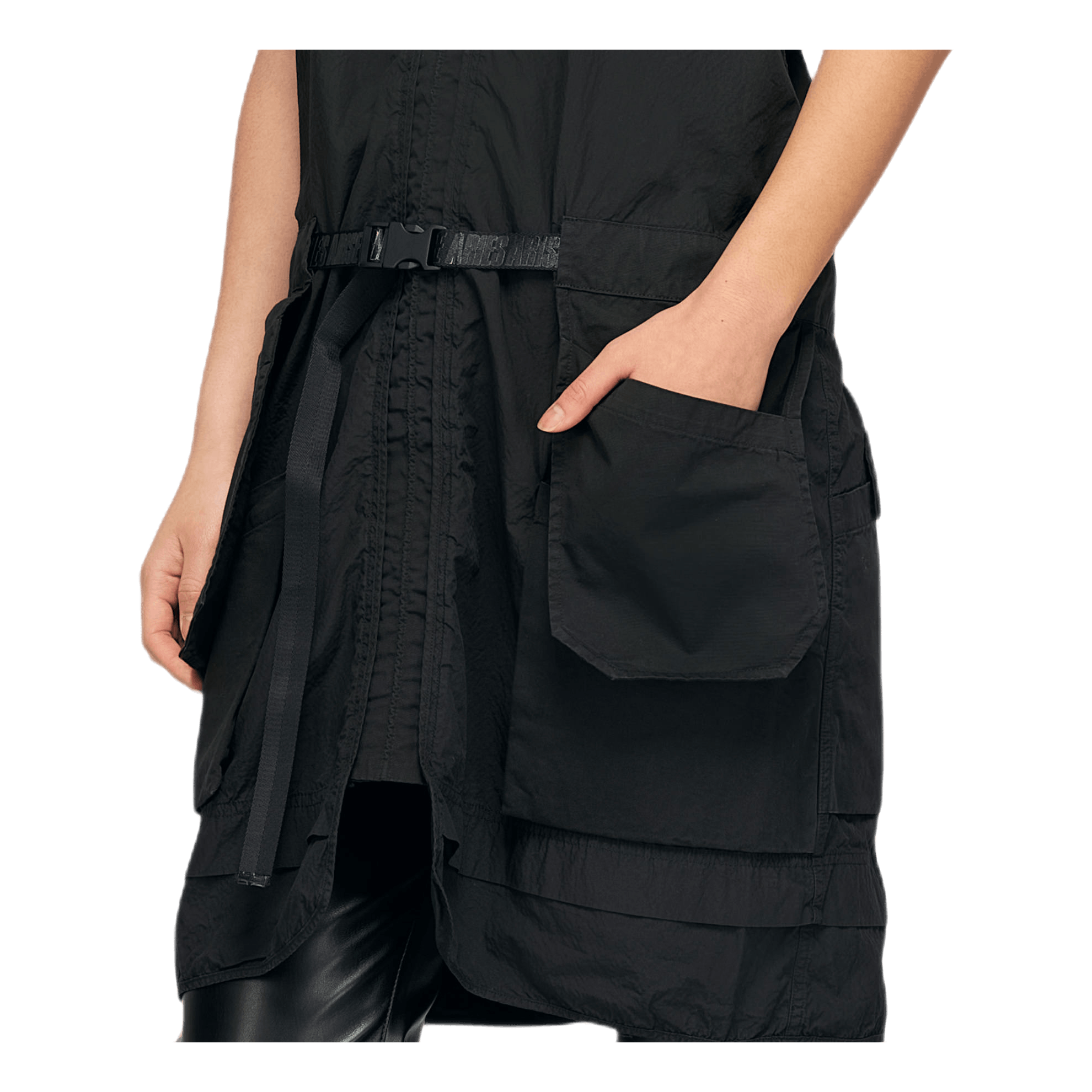 Aries Cargo Dress Black | Caliroots.com Aries Cargo Dress Black | Caliroots.com