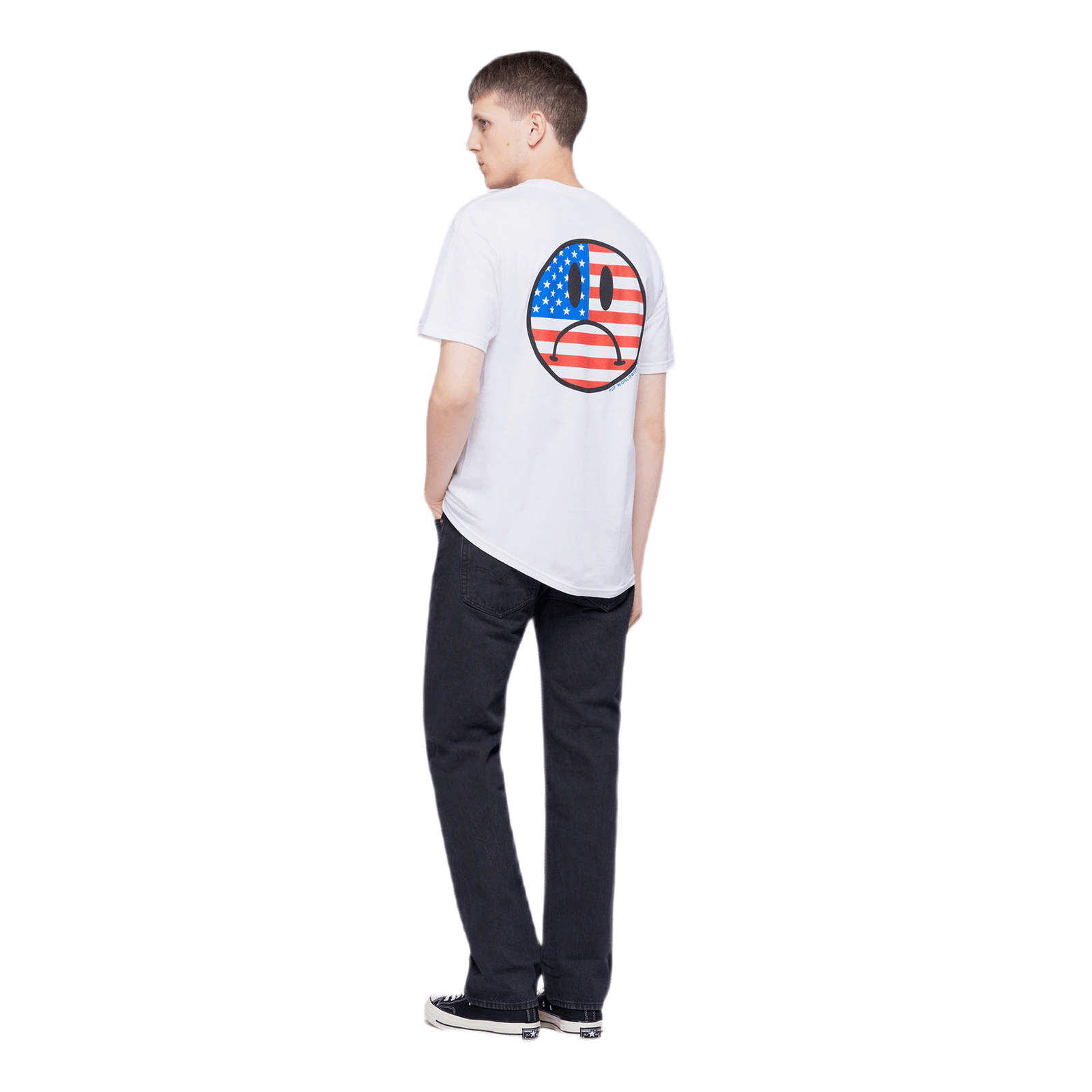 Bummer Usa Tee White